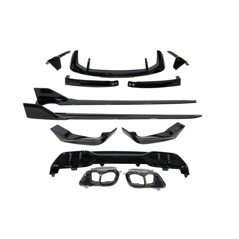 Kit De Carrocería BMW G05 X5 LCI 2023+ Look M Performance Negro Brillo