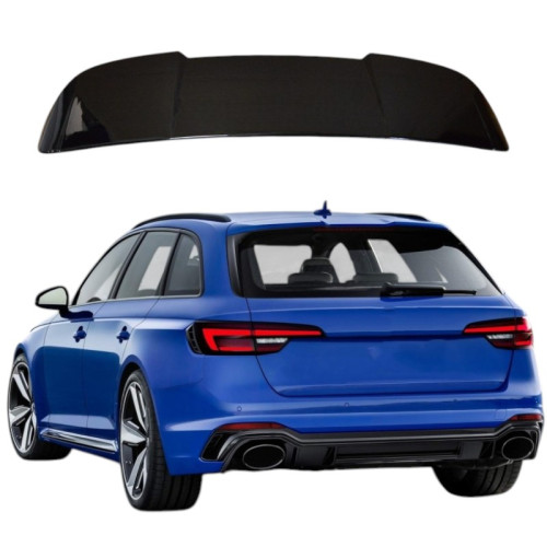 Aleron Spoiler Audi A4 B9 avant +2016 Negro Brillo SLINE