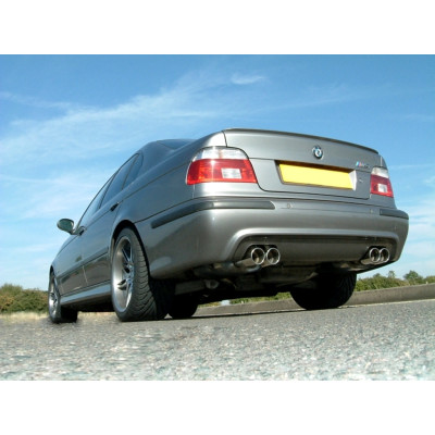 Paragolpes trasero BMW Serie 5 E39 tipo M5 con Doble Salida