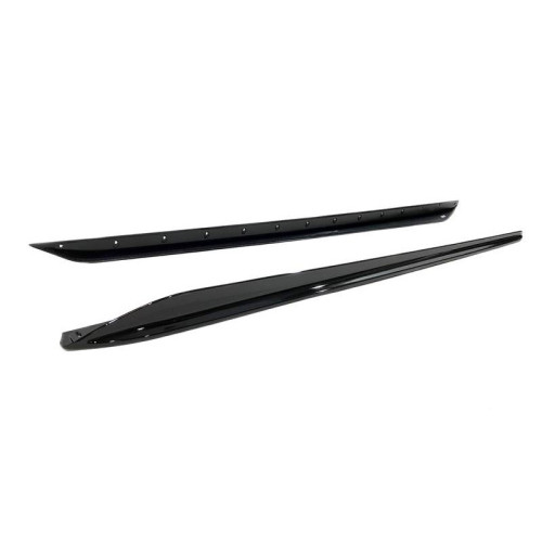 Difusor Taloneras BMW Serie 3 G20 G21 Look M Performance Negro Brillo