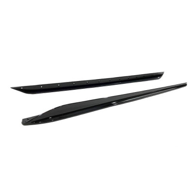 Difusor Taloneras BMW Serie 3 G20 G21 Look M Performance Negro Brillo