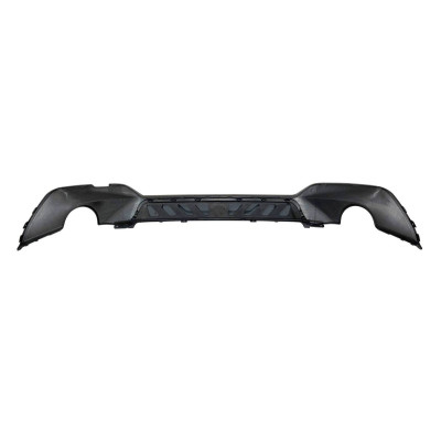 Difusor Trasero para BMW G20 G21 Look M Performance Negro Brillo