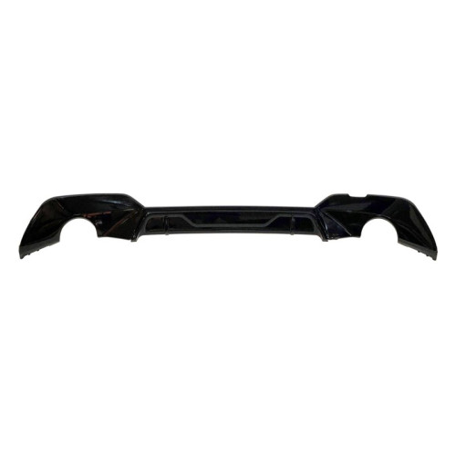 Difusor Trasero para BMW G20 G21 Look M Performance Negro Brillo