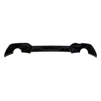 Difusor Trasero para BMW G20 G21 Look M Performance Negro Brillo