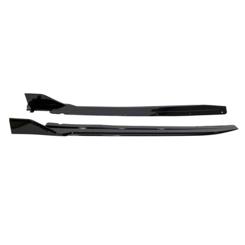 Difusor Taloneras BMW Serie 3 G20 G21 Look M Performance Negro Brillo