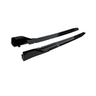 Difusor Taloneras BMW Serie 3 G20 G21 Look M Performance Negro Brillo