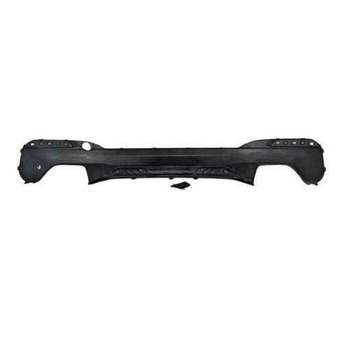 Difusor Trasero BMW Serie 5 G30 G31 Look M Performance Negro brillo