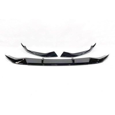 Spoiler Delantero BMW Serie 5 G30 LCI Look M Performance Negro Brillo