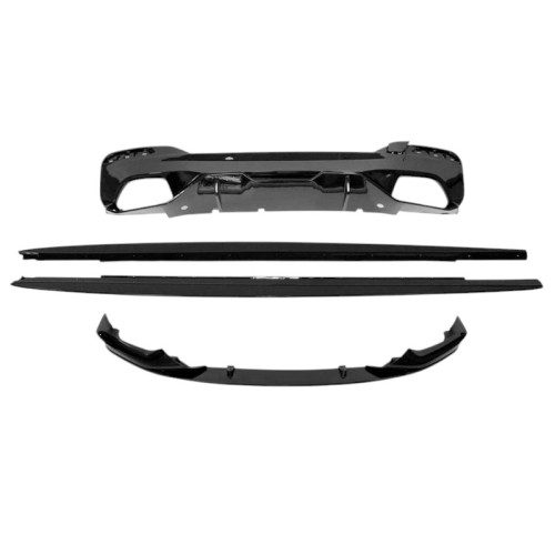 Kit De Carrocería BMW Serie 5 G30 G31 530 Look M Performance Negro Brillo Negro