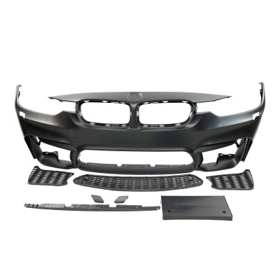 Paragolpes Delantero para BMW Serie 3 F30 F31 Look M3 Spoiler