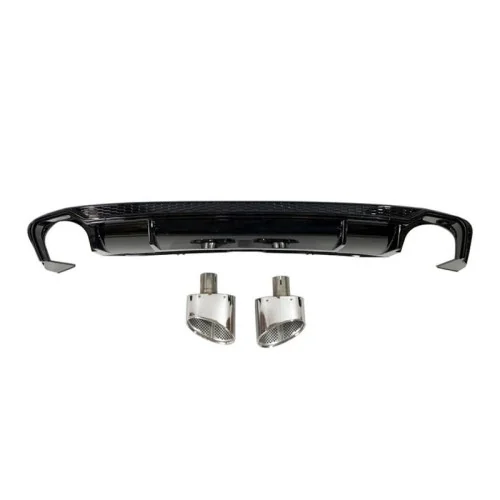 Difusor Trasero Audi A5 Sportback SLine 2017 Look RS5 + Colas