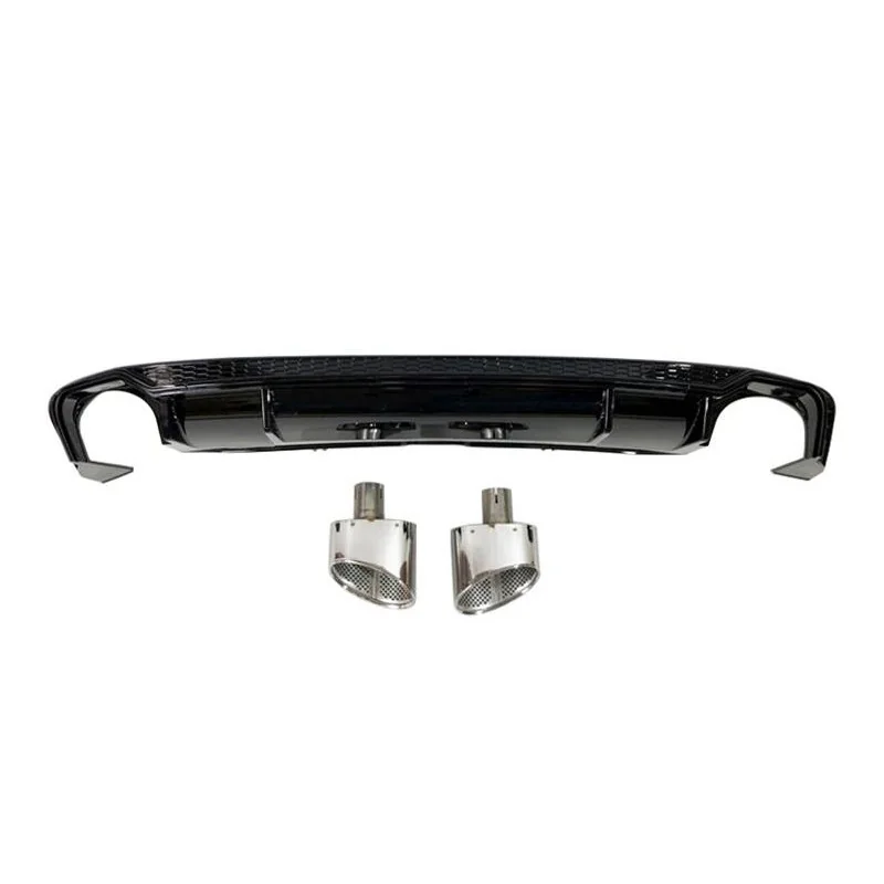 Difusor Trasero Audi A5 Sportback SLine 2017 Look RS5 + Colas