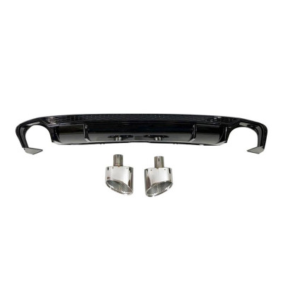 Difusor Trasero Audi A5 Sportback SLine 2017 Look RS5