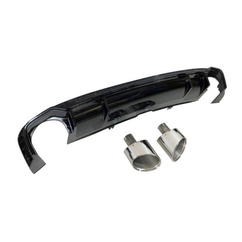 Difusor Trasero Audi A5 Sportback SLine 2017 Look RS5