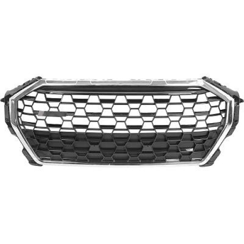 Parrilla Audi Q3 2018-2022 Look RSQ3 Cromada