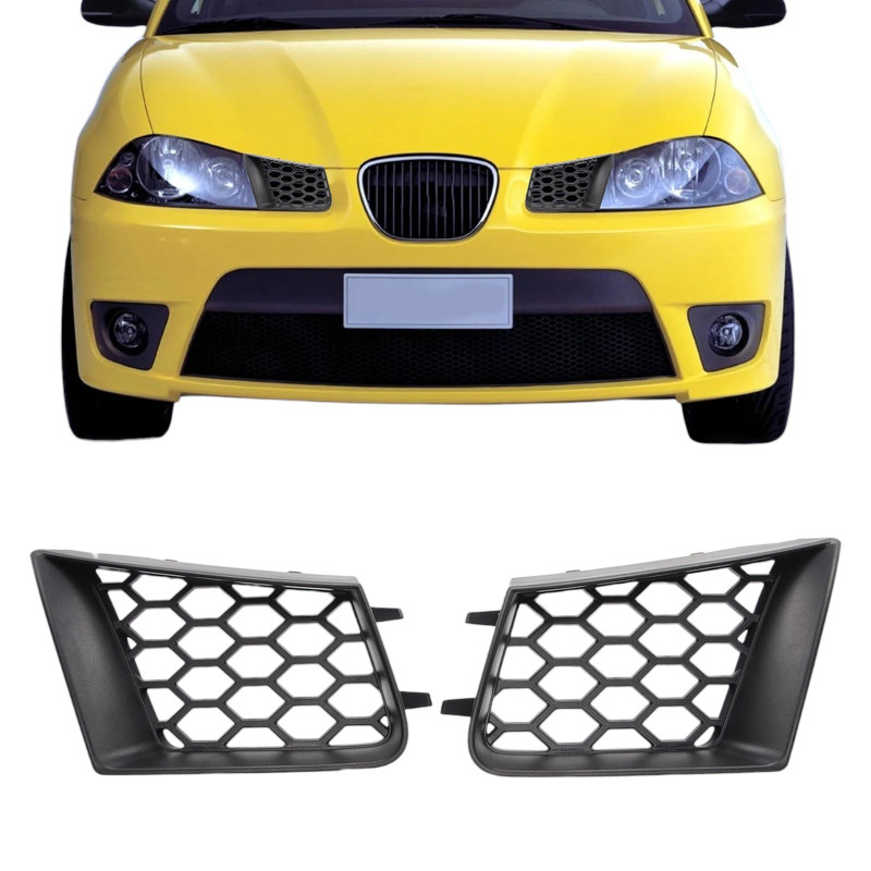 Rejillas de frontales Seat Ibiza 6L 2002-2009 Look FR