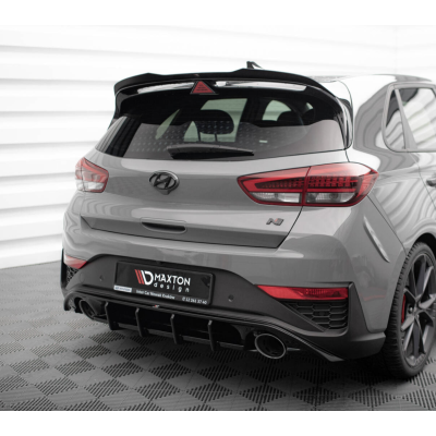 Difusor Hyundai I30 N Hatchback Mk3 Facelift Negro Brillo
