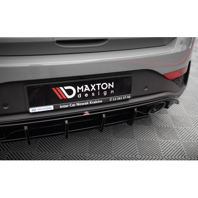 Difusor Hyundai I30 N Hatchback Mk3 Facelift Negro Brillo