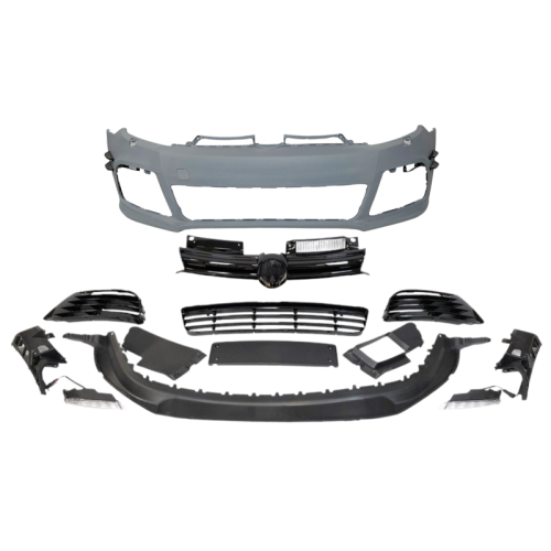Paragolpes delantero Volkswagen Golf 6 VI tipo R20 con Flaps