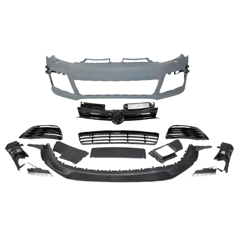 Paragolpes delantero Volkswagen Golf 6 VI tipo R20 con Flaps