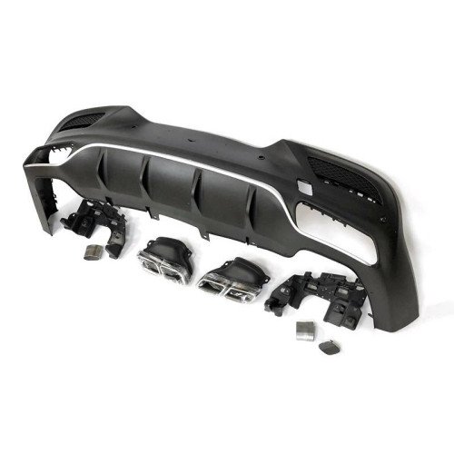 Kit Carrocería Mercedes GLE Coupe C292 look GLE 63 AMG Parrilla GTR Negra
