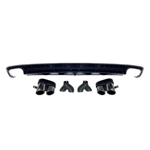 Difusor Trasero Audi A6 Sedan y Avant C8 Standard Look S6