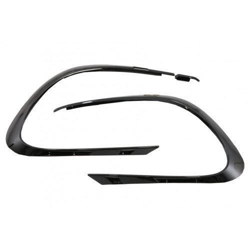 Kit Aero para Mercedes CLA W117 Facelift AMG Negro Brillo
