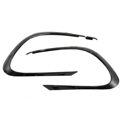 Kit Aero para Mercedes CLA W117 Facelift AMG Negro Brillo