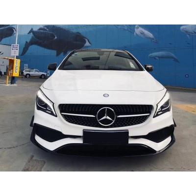 Kit Aero para Mercedes CLA W117 Facelift AMG Negro Brillo