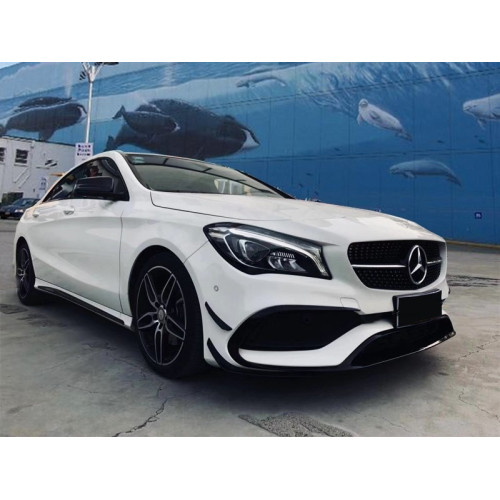 Kit Aero para Mercedes CLA W117 Facelift AMG Negro Brillo
