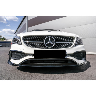 Kit Aero para Mercedes CLA W117 Facelift AMG Negro Brillo