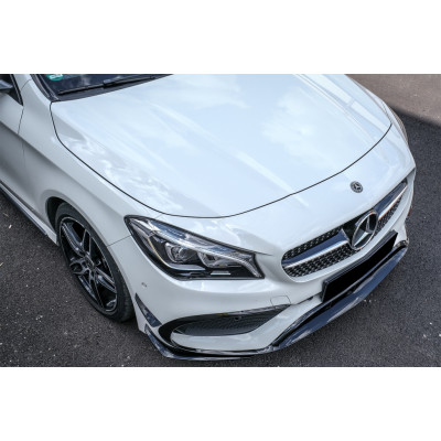 Kit Aero para Mercedes CLA W117 Facelift AMG Negro Brillo