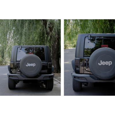 Paragolpes trasero Metálico JEEP Wrangler / Rubicon JK 2007-2017 10º Aniversario Estilo Hard Rock