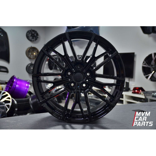 Juego de 4 Llantas 19 BMW M3 M4 Bolzano Black BM145 Juego de 4 Llantas 19 BMW M3 M4 Bolzano Black BM145