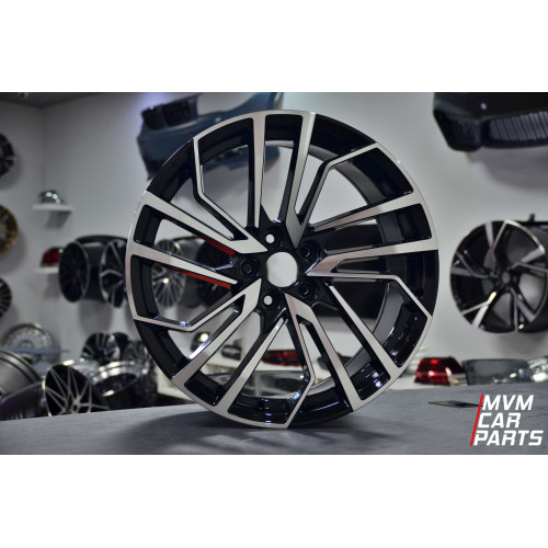 Juego de 4 Llantas 21 Audi RS Evan Black Polish AU093