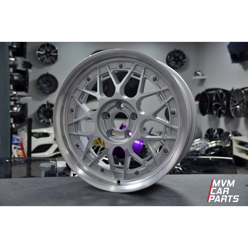 Juego de 4 Llantas 18 FOX HIRO Flow-Forming Silver Polish FOX07 Juego de 4 Llantas 18 FOX HIRO Flow-Forming Silver Polish FOX07