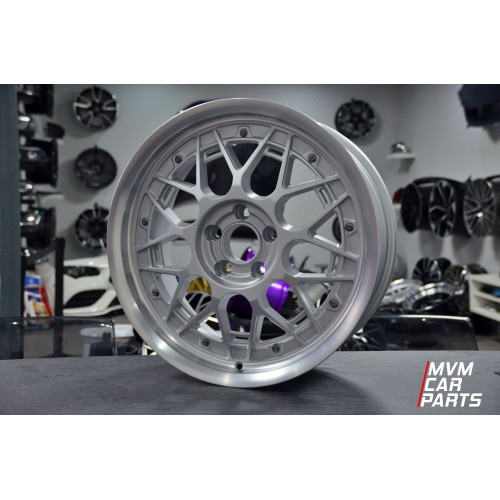 Juego de 4 Llantas 19 FOX HIRO Flow-Forming Silver Polish FOX07