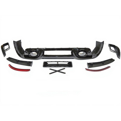 Paragolpes trasero Porsche 911 992 look Turbo