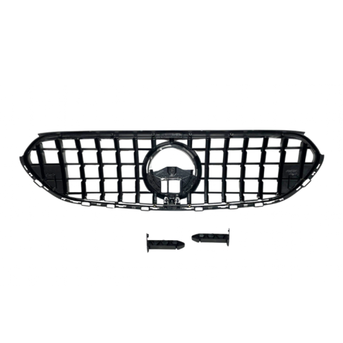 Parrilla para Mercedes GLC Coupe C254 SUV X254 Look GT Cromada +2023 con cámara Parrilla para Mercedes GLC Coupe C254 SUV X254 Look GT Cromada +2023 con cámara