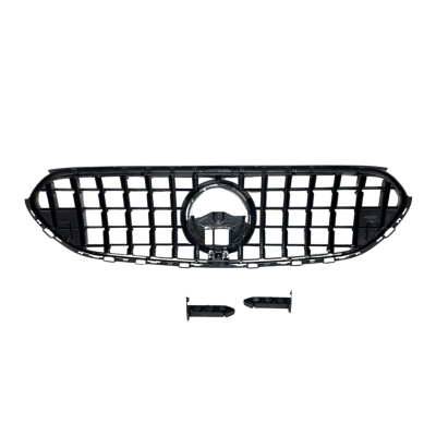 Parrilla para Mercedes GLC Coupe C254 SUV X254 Look GT Cromada +2023 con cámara