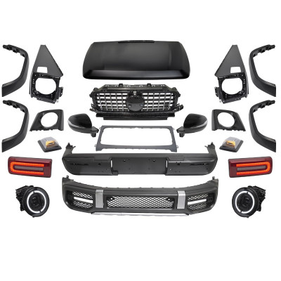 Kit de carroceria Mercedes Clase G W463 1990-2018 Look W464 G 63 AMG