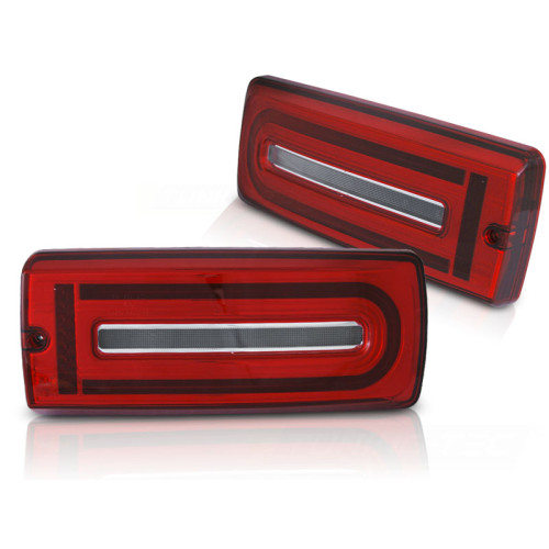 Pilotos traseros Full Led Bar Rojos para Mercedes Clase G W463