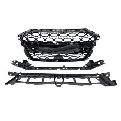 Parrilla Delantera Audi A3 2021+ Look RS3 Black