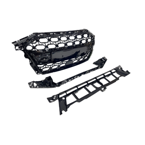 Parrilla Delantera Audi A3 2021+ Look RS3 Black