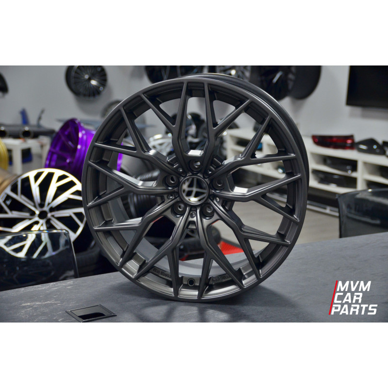 Juego de 4 Llantas 18 Elite Wheels VIPER-X Antracita Mate EW22