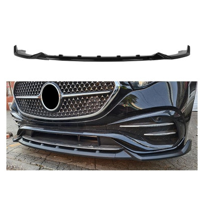 Añadido spoiler delantero Mercedes Clase E W214 AMG Negro Brillo
