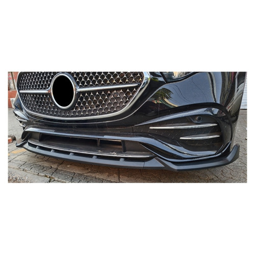 Añadido spoiler delantero Mercedes Clase E W214 AMG Negro Brillo