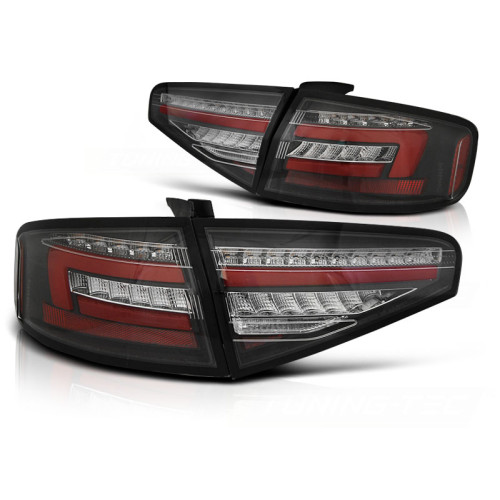 Pilotos traseros Led Transparentes Dinamicos Audi A4 B8 2012-2015