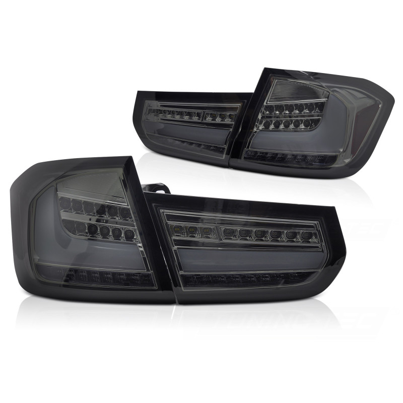Pilotos traseros Led Dinámicos Ahumados para BMW Serie 3 F30