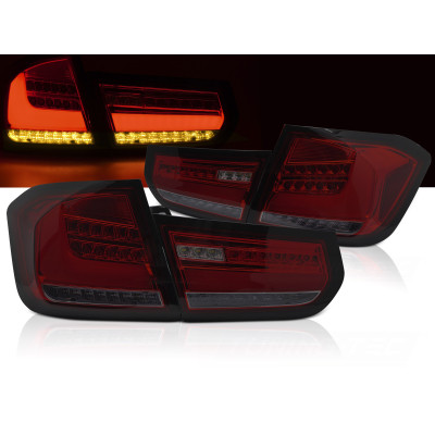 Pilotos traseros Led Dinámicos Rojos Ahumados para BMW Serie 3 F30